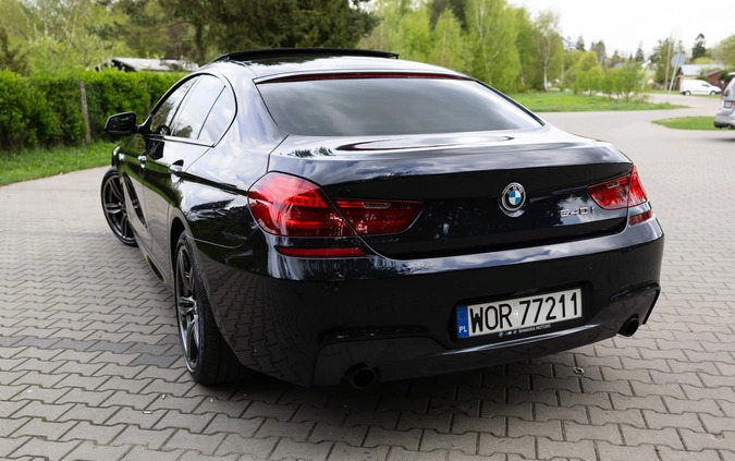 BMW Seria 6 cena 124800 przebieg: 126250, rok produkcji 2014 z Rydułtowy małe 742